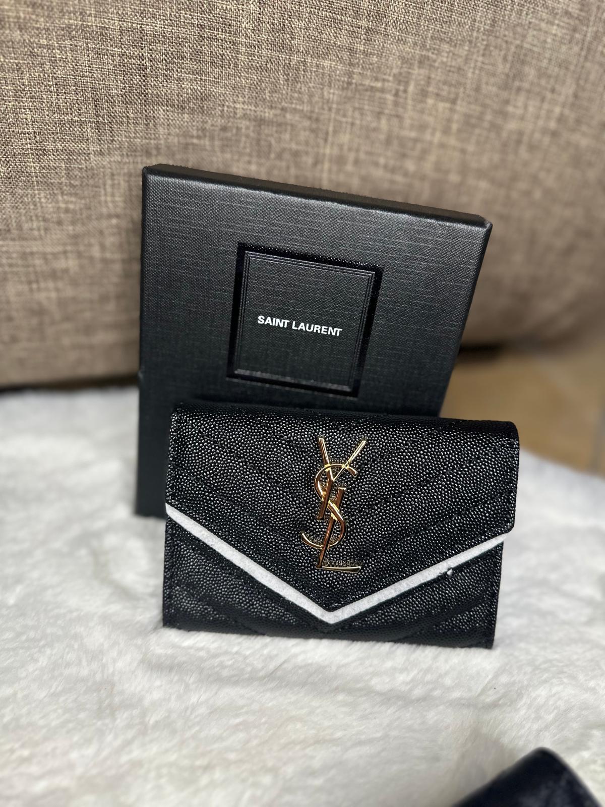 Portafoglio YSL cassandre piccolo