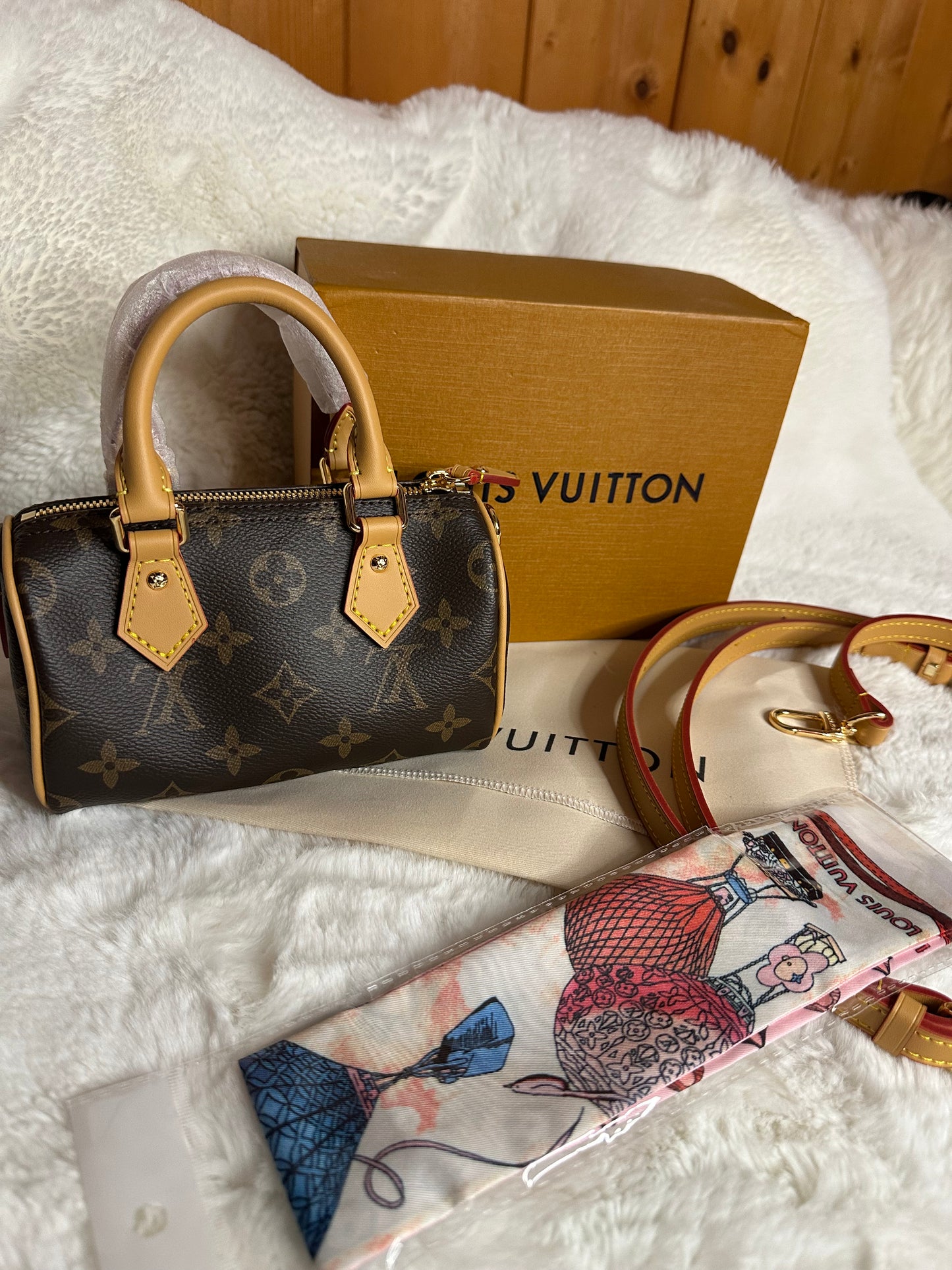 Nano speedy LOUIS VUITTON