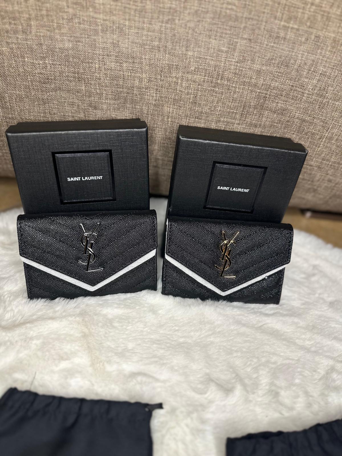 Portafoglio YSL cassandre piccolo